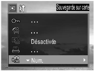 CONCORD 4340Z - Copie des images en mémoire interne sur une carte mémoire - 1