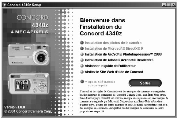 CONCORD 4340Z - INSTALLATION D'ARCSOFT PHOTOIMPRESSION -TOUS LES UTILISATEURS DE WINDOWS - 2
