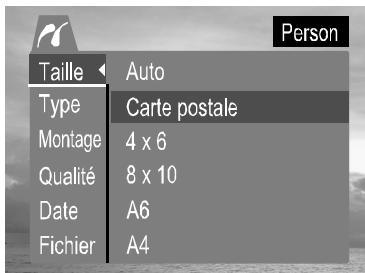 CONCORD 4340Z - Réglage du format d'impression - 2