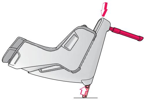 CONCORD ABSORBER XT - DEMONTAGE DU CONCORD ABSORBER AVEC ISOFIX - 4