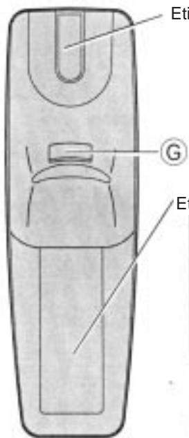 FUJITSU SIEMENS LPF 6200 - TÉLÉCOMMANDE - 2