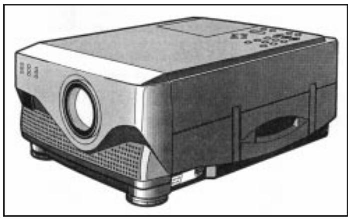 FUJITSU SIEMENS LPF4700 - Vidéoprojecteur LCD Modèle LPF-4700, et LPF-6200 - 1