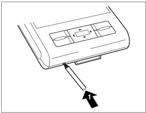 FUJITSU SIEMENS POCKET LOOX N-C - Mise hors et sous tension avec un 'soft reset' (démarage à chaud) - 2