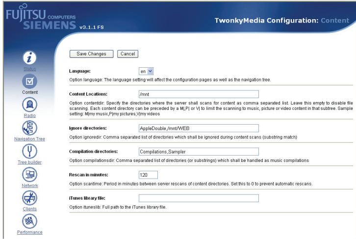 FUJITSU SIEMENS ACTIVY MEDIA SERVER 150 - Important warning: - 1