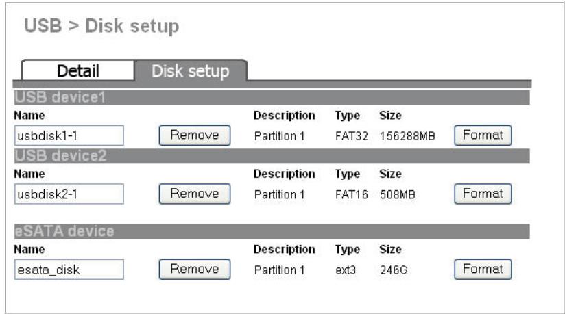FUJITSU SIEMENS ACTIVY MEDIA SERVER 150 - Informations sur les périphériques de stockage USB - 1