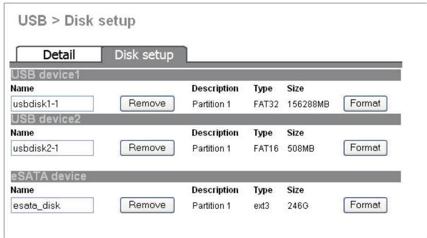 FUJITSU SIEMENS ACTIVY MEDIA SERVER 150 - USB Storage information - 1