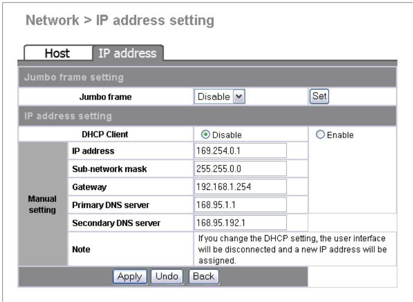 FUJITSU SIEMENS ACTIVY MEDIA SERVER 150 - Para configurar una direccion IP fija para el dispositorio - 1