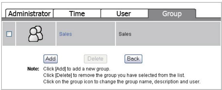FUJITSU SIEMENS ACTIVY MEDIA SERVER 150 - Group - Group Configuration (Gruppo - Configurazione di un gruppo) - 1