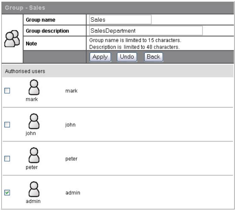 FUJITSU SIEMENS ACTIVY MEDIA SERVER 150 - Configuration d'un groupe - 2