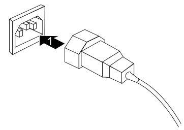 FUJITSU SIEMENS AMILO DESKTOP PI 3635 - Branchement de l'appareil sur le secteur - 1