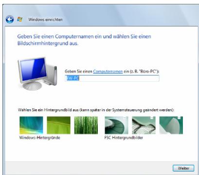 FUJITSU SIEMENS SCALEO EV - Erste Einstellungen - 4