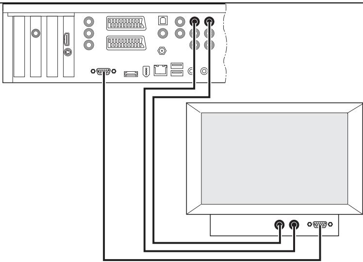 FUJITSU SIEMENS SCALEO EV - Connecting to VGA (optional) - 1