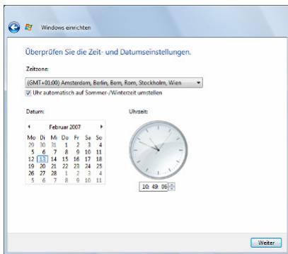 FUJITSU SIEMENS SCALEO EV - Initial settings - 6