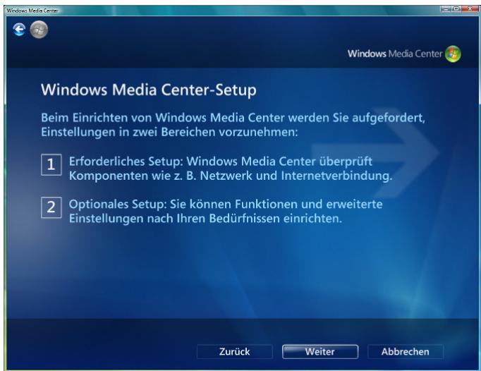 FUJITSU SIEMENS SCALEO EV - Configurazione di Microsoft® Windows Media Center in Windows Vista - 1