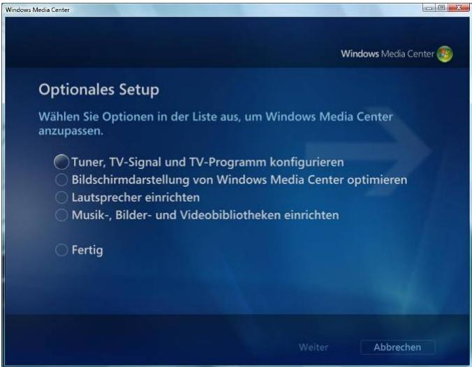 FUJITSU SIEMENS SCALEO EV - Optionele setup - 1