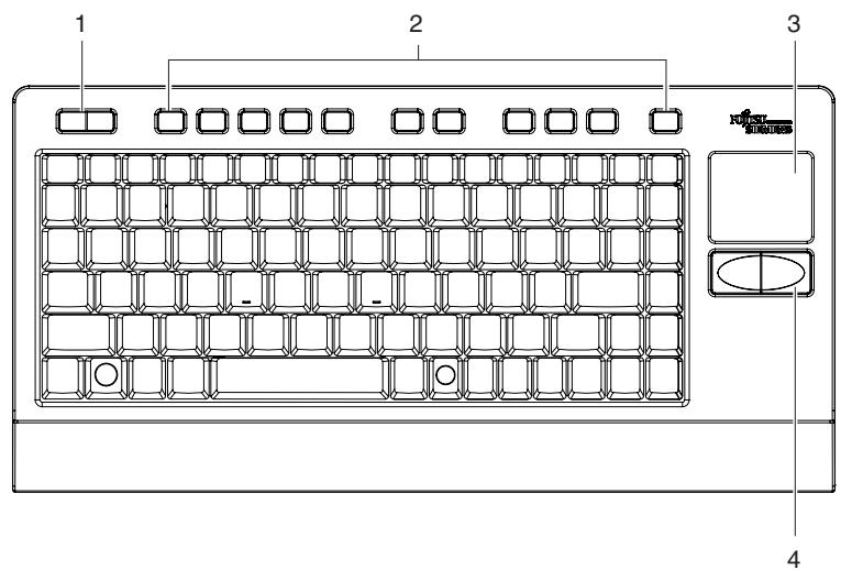 FUJITSU SIEMENS SCALEO EV - Tastatur - 1