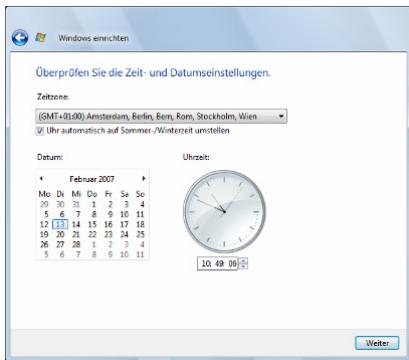 FUJITSU SIEMENS SCALEO EV - Erste Einstellungen - 6