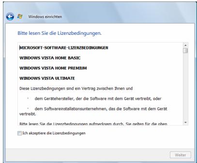 FUJITSU SIEMENS SCALEO EV - Erste Einstellungen - 2