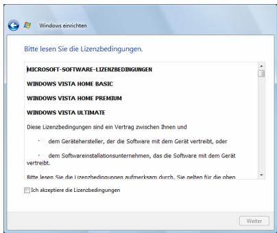 FUJITSU SIEMENS SCALEO EV - Initial settings - 2