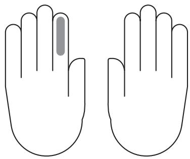 FUJITSU SIEMENS STORAGEBIRD SOLO 25-UP - Registration of a fingerprint under Windows - 2