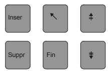 FUJITSU SIEMENS SCALEO 800S - Touches de curseur - 1