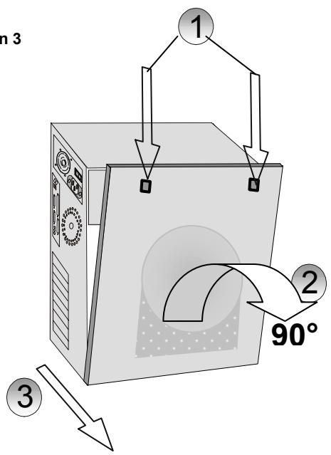 FUJITSU SIEMENS SCALEO 800S - Informations pour l'ouverture du boîtier - 3