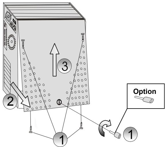 FUJITSU SIEMENS SCALEO 800S - Informations pour l'ouverture du boîtier - 2
