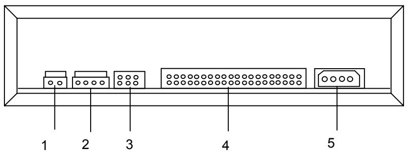 FUJITSU SIEMENS SCALEO 800S - Vue arrrière - 1