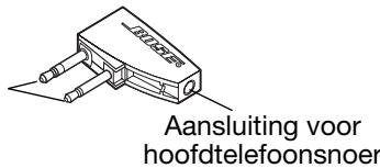 BOSE CASQUE QUIETCOMFORT 3 - Aansluiten op dubbeleuitgangscontacten - 2