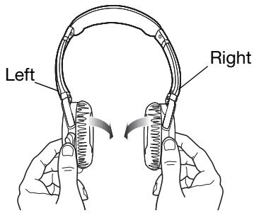 BOSE CASQUE QUIETCOMFORT 3 - Folding and storing - 1