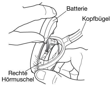 BOSE CASQUE QUIETCOMFORT 3 - Einlagen der Batterie - 1