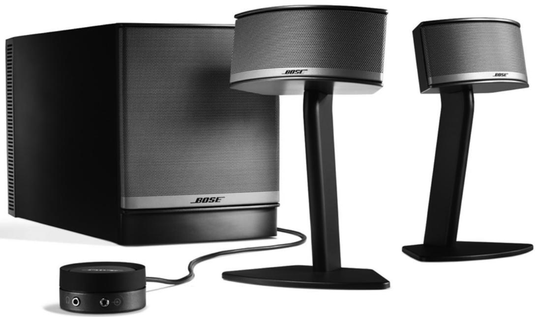BOSE ENCEINTES MULTIMEDIA COMPANION 5 - 1