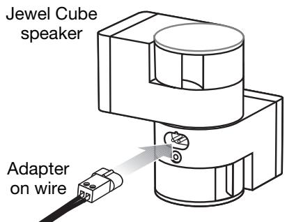 BOSE CONNEXION SURROUND SANS FIL SL2 - To adapt the surround speaker cable for Jewel Cube® speakers - 2