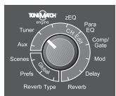 BOSE CONTROLEUR AUDIO T1 TONEMATCH - Routing input signals to the Aux output - 2