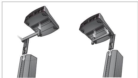 BOSE CONTROLEUR AUDIO T1 TONEMATCH - The Cylindrical Radiator® top section needs to be removed for this installation. - 2