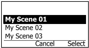 BOSE CONTROLEUR AUDIO T1 TONEMATCH - To save a scene: - 5