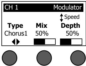 BOSE CONTROLEUR AUDIO T1 TONEMATCH - Using modulation effects - 1
