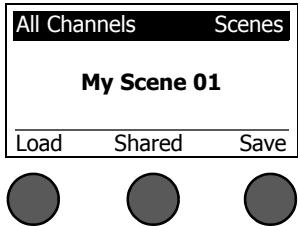 BOSE CONTROLEUR AUDIO T1 TONEMATCH - To load a scene: - 1