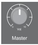 BOSE CONTROLEUR AUDIO T1 TONEMATCH - Using the Master volume control - 1