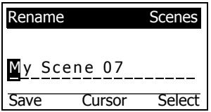 BOSE CONTROLEUR AUDIO T1 TONEMATCH - To save a Shared Scene: - 2