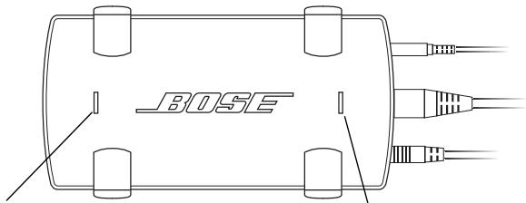 BOSE ENSEMBLE DEXTENSION DES BASSES PACKLITE - Top panel indicators - 1