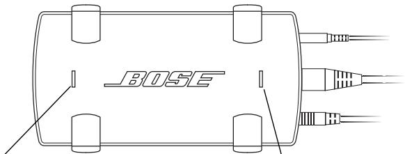 BOSE ENSEMBLE DEXTENSION DES BASSES PACKLITE - Indicatori del pannello superiore - 1