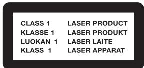 BOSE LIFESTYLE 48 - Class 1 laser product - 1