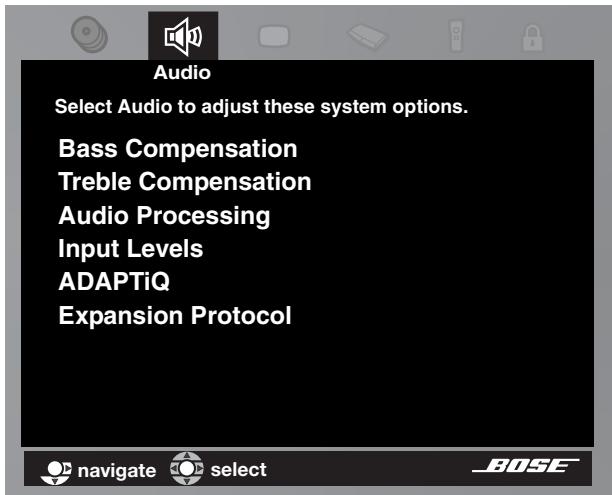 BOSE LIFESTYLE 48 - Audio options - 1