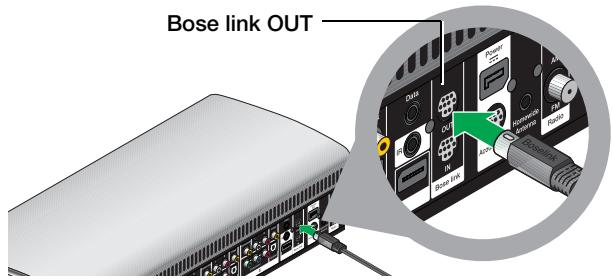 BOSE LIFESTYLE HOMEWIDE - Établissement d'une connexion Bose Link par cable - 1