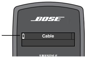 BOSE LIFESTYLE V35 - Remplacement des piles - 1