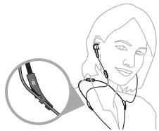 BOSE MOBILE IN-EAR HEADSET - Utilisation de la lanière - 1