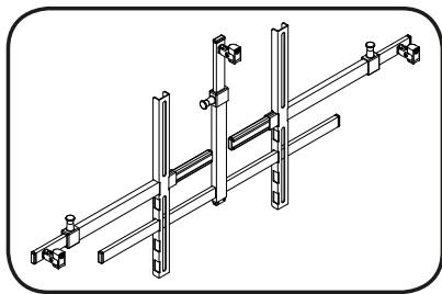 BOSE UBTV-20C - BOSE® centre speaker bracket for flatscreen TV - 2