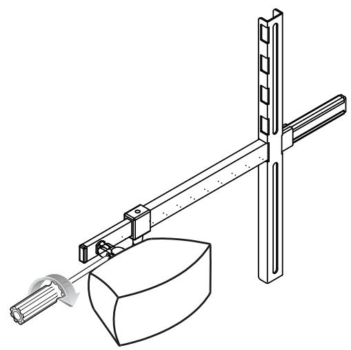 BOSE UBTV-20C - BOSE® centre speaker bracket for flatscreen TV - 11