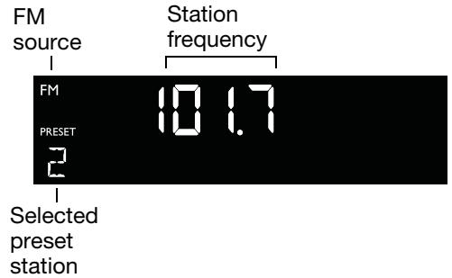 BOSE WAVE MUSIC SYSTEM SOUNDLINK - Tuning to a station - 4